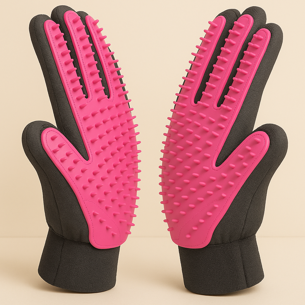 Gants de Toilettage – Brosse & Massage