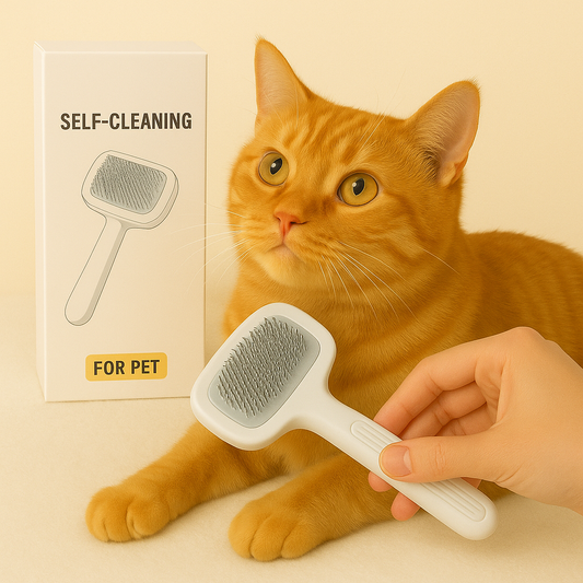 Brosse Anti-Mue avec bouton éjecteur