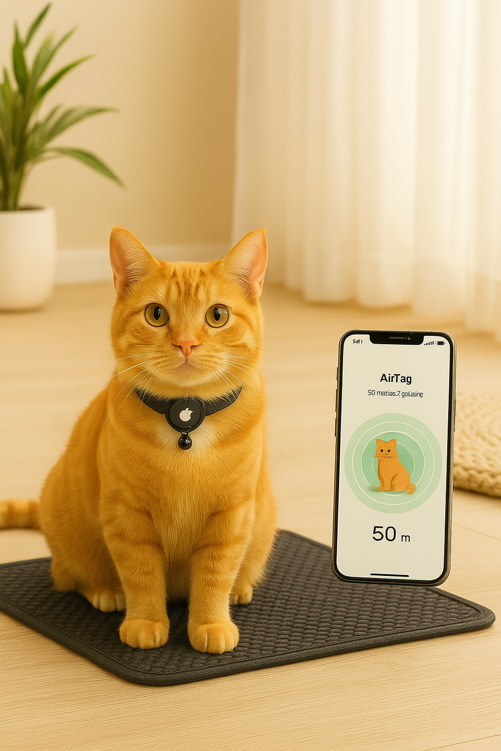 Collier GPS – Compatible AirTag